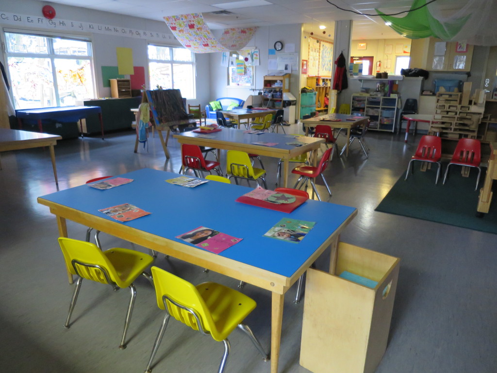 Big classroom at Sunset Daycare